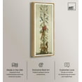 thumbnail image 3 of Fox and Papagayo Panoramic Canvas Botanical Wall Art by Art Remedy, Gold Frame, 20x54, 3 of 6