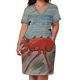 thumbnail image 3 of El monstruo langosta vestido suelto con bolsillo vestido de mujer vestido de noche señoras mujeres verano, 3 of 7