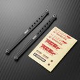 thumbnail image 4 of 2x Front Steering Link Rod Set For Linkage Rods Metal AXIAL SCX10 Made With Precision CNC Machining Front Steering silver, 4 of 9