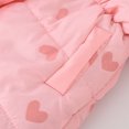 thumbnail image 6 of Spazoro Kids Girls Jackets, Hooded Zipper Long Sleeve Fall Winter Warm Coats for Child Girls Boys Pink Size 9 T, 6 of 8