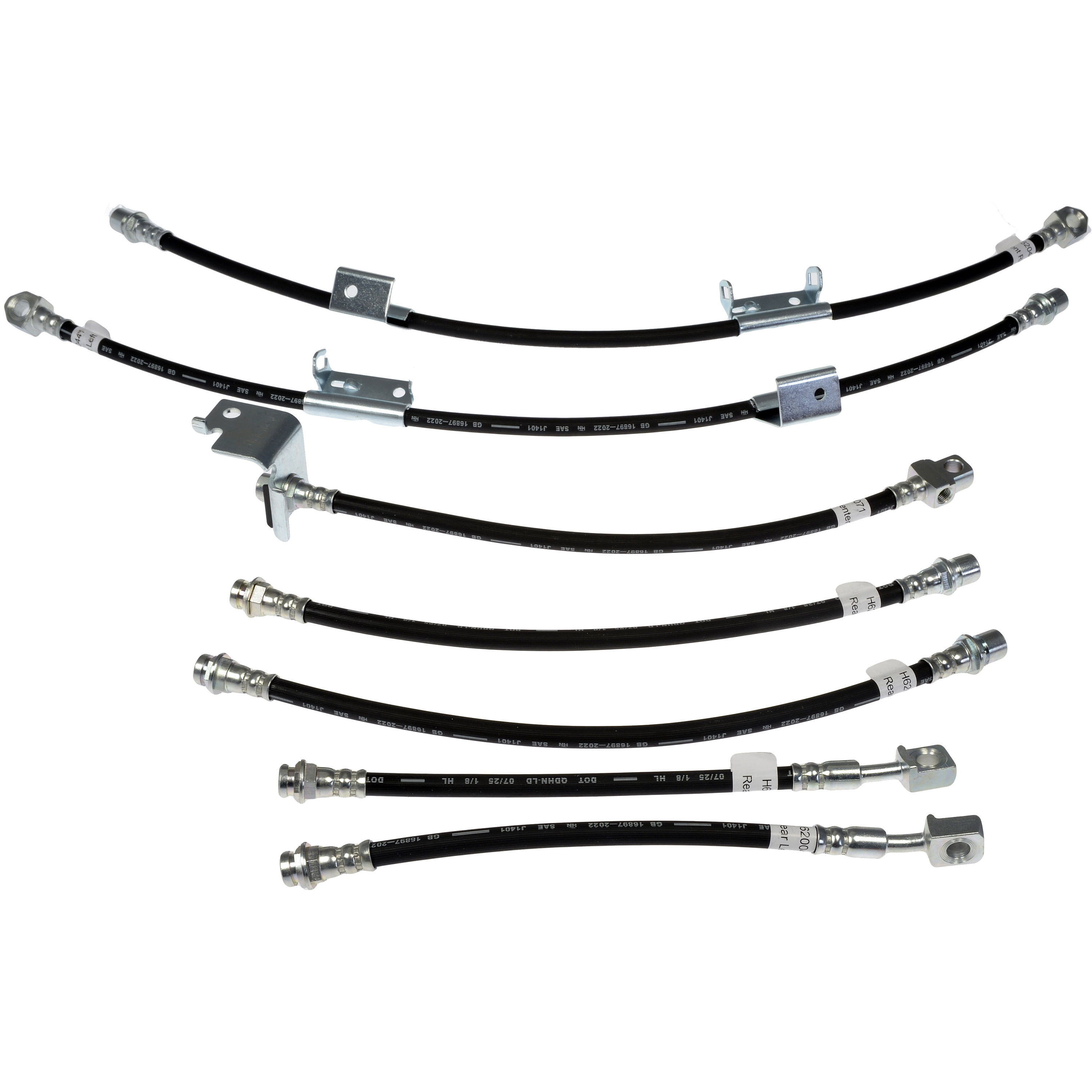 Dorman 622-205 Brake Hydraulic Hose Set for Specific Cadillac / Chevrolet / GMC Models