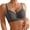 Dark Gray, variant on Womens T-Shirt Bras Adjustable Straps Scalloped V Neck Molded Cup Everyday Bras Daily Casual Comfort Support Bras