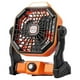 thumbnail image 1 of Bearachild Ventilador de 2 en 1 para acampar con luz LED Rotación de 270 ° Ventilador silencioso de 7800 Velocidades ajustables Iluminación y accesorios Bearachild HA035349-00, 1 of 6