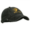 thumbnail image 5 of Spike Club Man Volleyball Embroidered Washed Cap - Black OSFM, 5 of 5