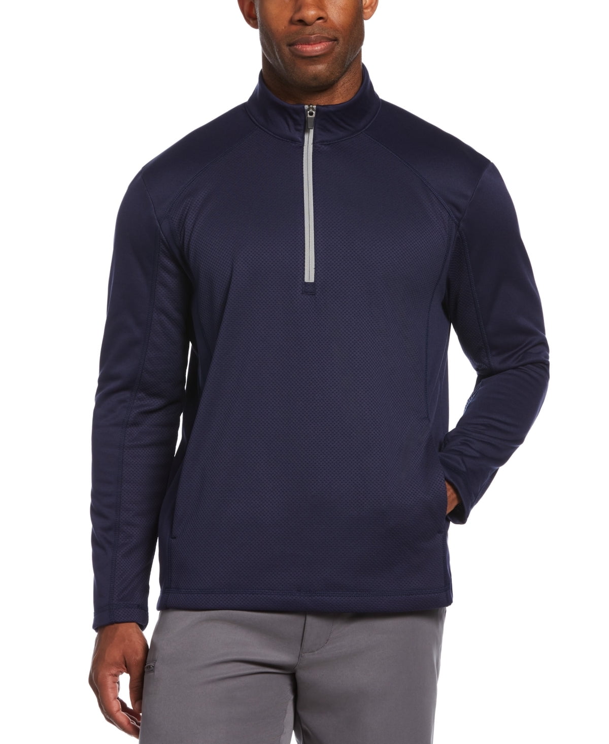 PGA Tour Men s Quarter Zip Golf Sweatshirt Navy Size Medium in Nepal at NPR 9178 Rating 5