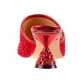 thumbnail image 4 of Ninety Union Lady Couture Fireball Jeweled Metallic Heel Slide, Red, 11, 4 of 5
