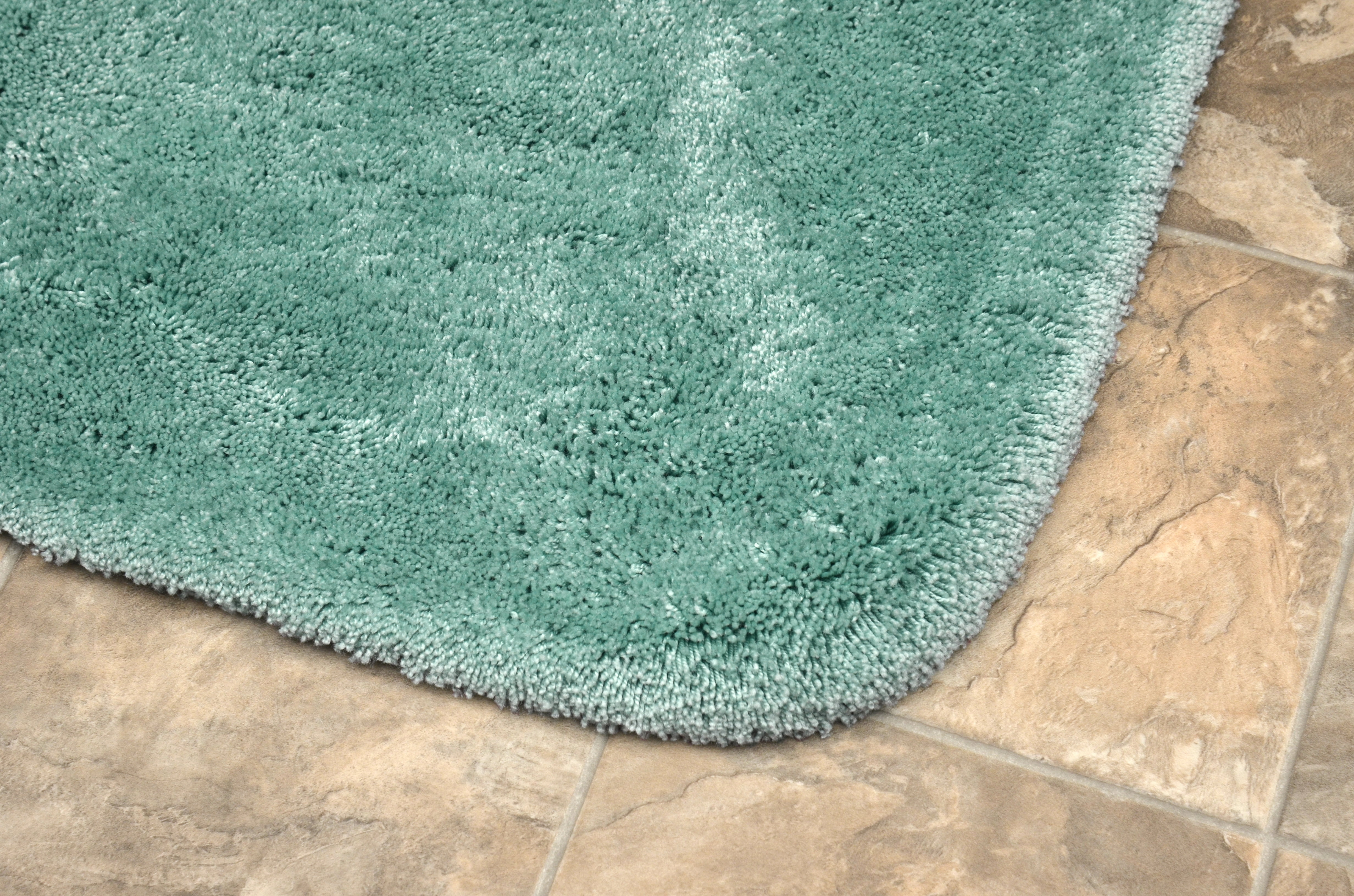 Garland Rug Finest Luxury Washable Nylon Sea Foam Bath Runner, 22" x 60"