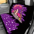 thumbnail image 2 of Psesaysky Psychedelic Mushroom Rear Bench Seat Covers for SUV, 2 Piece Non Slip Washable Car Rear Seat Covers, Stretchable for Truck and Sedan, 2 of 4