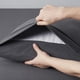 thumbnail image 4 of Set de fundas de almohada Sweet Home Collection Frannel King Grey x2, 4 of 5