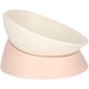 thumbnail image 1 of Cuenco para mascotas con inclinación antideslizante en cualquier ángulo con soporte desmontable (blanco, 17 cm de largo, 16 cm de ancho, 11 cm de alto) ZefeiWu 8390605567483, 1 of 1