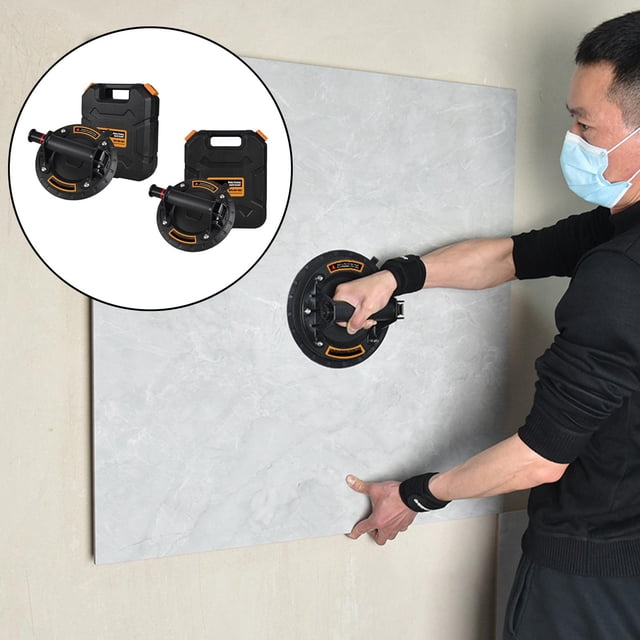 2 Unids Durable Vacuum Succión de Succión Levantador de Tile Sb Levantamiento 165lbs CUTICAT Succión al vacío