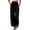 Black, variant on Women's Cotton Linen Wide Leg Pants, Floral Cut Out Design Elastic Waist Beach Pants, Boho Summer Trousers for Vacation, Resort Wear and Casual Outfits Beige L