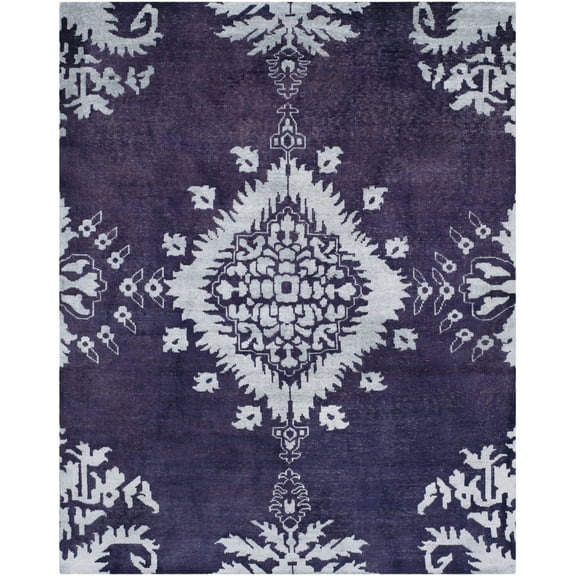 SAFAVIEH Stone Wash STW235K Hand-knotted Deep Purple Rug