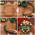 thumbnail image 5 of Raindrops Wreath Wire Frame Green for Indoor Outdoor 6Set, 5 of 7