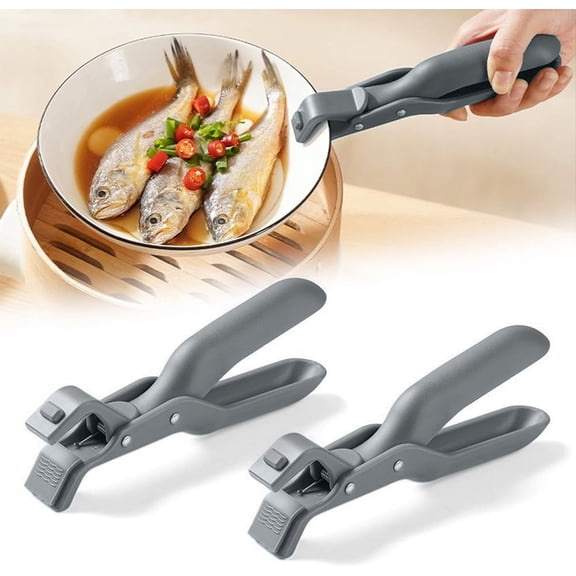 Silicone Non-Slip Anti-Scald Clip (D Set) - Multi-Function For Hot Bowls, Dishes, Plates