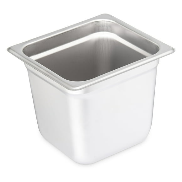 Carlisle 607166 Sixth Size Steam Pan, Stainless
