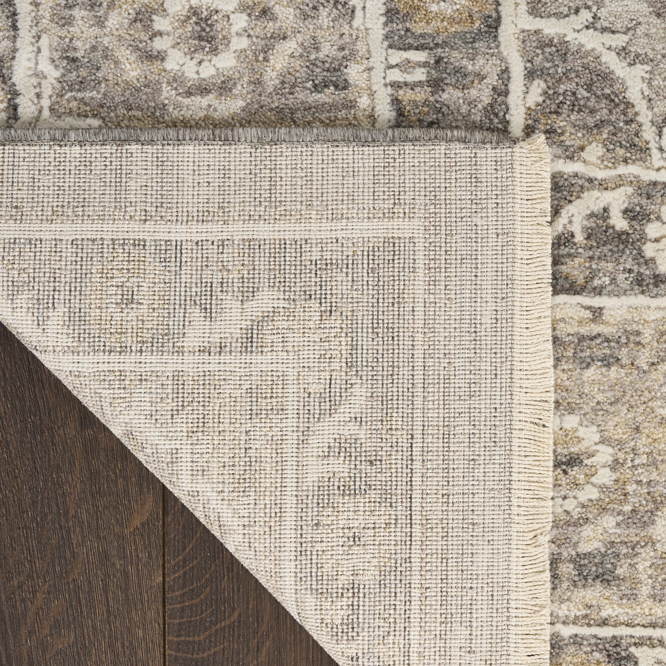 Nourison Harbor 5'3" x 7'6" Grey Vintage Indoor Rug