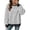 01-Black, variant on Yutgune Women's Striped Sweatshirt Crew Neck Long Sleeve Color Block Loose Pullover