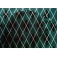 thumbnail image 4 of oneOone Cotton Silk Dark Teal Green Fabric Argyle Check Sewing Craft Projects Fabric Prints By Yard 42 Inches Wide, 4 of 4