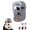 Grey, variant on 5-in-1 Winter Hat with Goggles, Fleece Hat and Neck Warmer, Balaclava Face Cover for Men and Women, Outdoor Cycling and Skiing