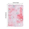 thumbnail image 3 of Plush Notebook Soft Furry Diary Cute Aesthetic Journal Writing Notebook Lined Pages For School Office Daily Notes Diary Planning Study Work Stationery Gift For Students Writers, 3 of 6