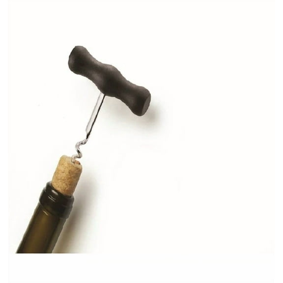 French Style Black Wine Bottle Opener Corkscrew, Easy Use For Home Bar