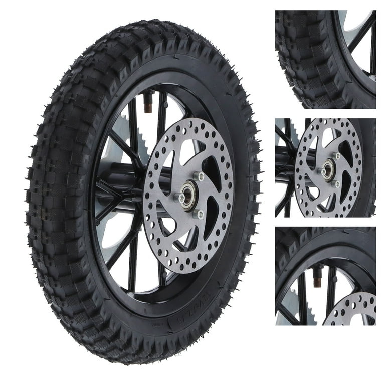 Pocket Bike Tire, Anti-skid Rear Wheel Anti-rust And Durable With Metal  Wheel Replacement For Mini Dirt Bike For Tire Replacement