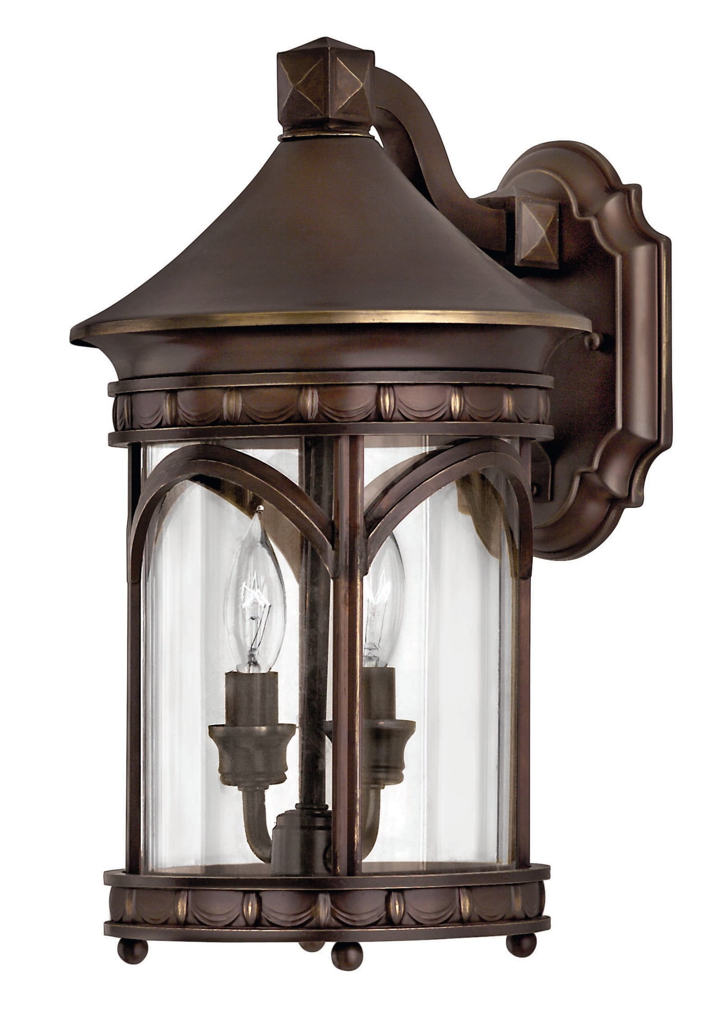 Hinkley Lighting H2310 15" Height 2 Light Lantern Outdoor Wall Sconce