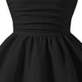 thumbnail image 6 of Wdgfv Girls Summer Spaghetti Straps Smocked Ruched A Line Swing Dress Flowy Double Layered Tween Girl Party Dresses, 6 of 7
