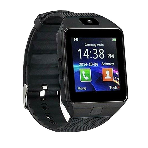 maskred 1 2 3 Watch Smart DZ09 Wristwatch 1.56 inch Touch Screen Bracelet Multimedia Phone Remote Electronic Equipment Black 3PCS