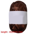 thumbnail image 5 of 18mm Wide Metallic T-Shirt Yarn 100g/Roll 87.48Yard Total Glossing Yarn Metallic Knitting Yarn for Crochet Bag Basket, 5 of 13