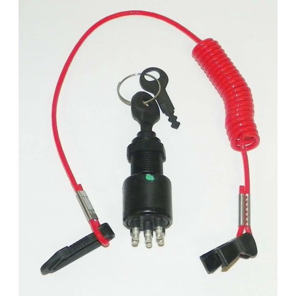 Johnson / Evinrude 9.9/15/40-65/150/200/250 Hp Ignition Switch W/Lanyard 362-100