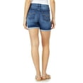 thumbnail image 2 of WallFlower Women's Irresistible Denim Shorts High-Rise Insta Soft Juniors, 2 of 4