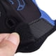 thumbnail image 5 of Bicicleta Moda ciclismo bicicleta motocicleta deporte gel medio dedo guantes azul tamaño L, 5 of 6