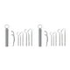 thumbnail image 1 of Monstrate Palillo de de acero inoxidable 304 para viajes al aire libre, palillo de limpieza de dientes, barbacoa desmontable, tenedor de fruta para Type1 NO1 Monstrate CBP259795, 1 of 6