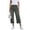 Green, variant on Vivianyo HD Women's High Waist Wide Leg Cropped Jeans, Casual Stretchy Denim Capri Pants with Patch Pockets, Women's Black, Sizes S-2XL