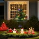 thumbnail image 4 of Seyotauo Solar Christmas Tree Outdoor Christmas Decorations, Solar Xmas Tree Lights with LED, Waterproof Solar Christmas Lights for Yard Front Porch Pathway Garden Decor, 4 of 5