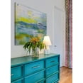 thumbnail image 6 of "Water Blooms" Painting Print on Wrapped Canvas, 6 of 7