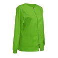 thumbnail image 3 of Women’s Scrub Jacket Workwear Zip Front Warm-up Jacket, 3 of 4