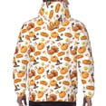 thumbnail image 7 of Fotbe Men's Hoodie with Pumpkins Pattern - Kangaroo Pocket Pullover Hooded Sweatshirt, Perfect for Daily Wear, Travel, and Home-Medium, 7 of 7