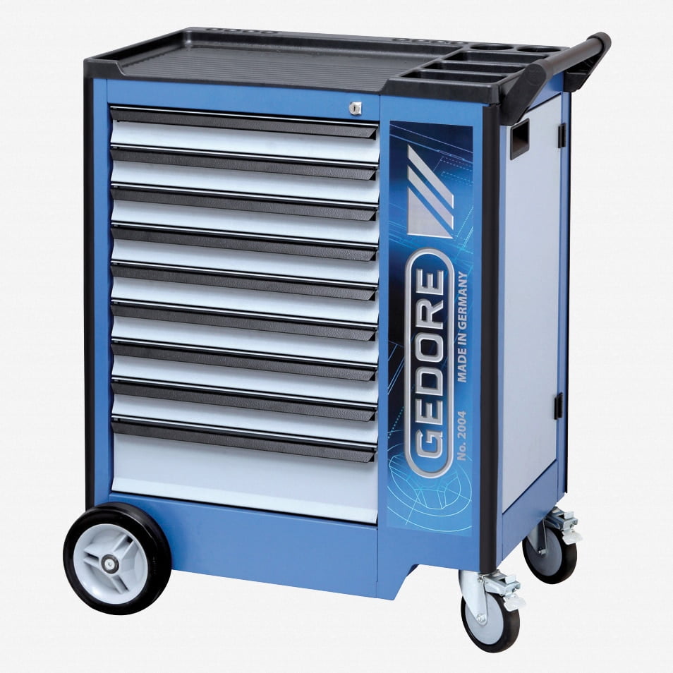 Gedore 2004 0810 Tool trolley with 9 drawers