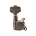 thumbnail image 4 of LOOKSEVEN 3L3R Sealed Electric Guitar Tuning Pegs Small Square Machine Heads with 1:15 Ratio Replacement Tuners for Acoustic & Electric Guitars - Bronze, 4 of 7