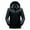 Black, variant on Men's Puffer Jacket Waterproof Winter Parka jacket Hoodies Warm Thicken Ski Coat Hooded Padded Coat Plus Size Bomber Down Jacket