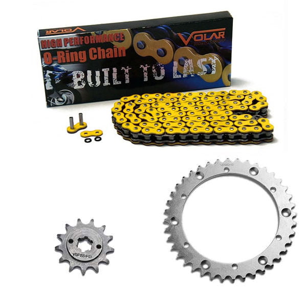 Caltric O-Ring Drive Chain Compatible with Yamaha Blaster 200 Yfs200 Yfs-200 1988-1996 Yellow 