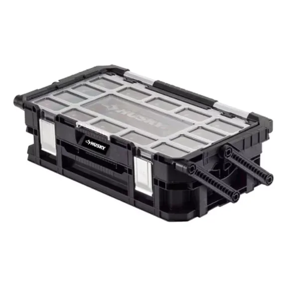Caja De Herramientas De 16.1 X 56.5 X 31.7 Cm, Negro Husky