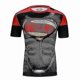 thumbnail image 3 of Superhero Punisher Short Sleeve Sport T Shirt Workout 3d Compression Quick Dry Training Men's Running Gym Fitness Top Rashgard, 3 of 5
