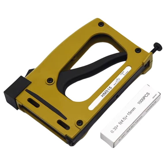 Portable Picture Frame Nailer Manual Metal Point Driver Stapler Picture Framing Tool Back Plate Mounting Fixed Nailer