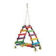 thumbnail image 2 of Bird Swing, Colorful   Toy, Bird Toys Wood For Bird, 2 of 8