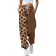 thumbnail image 3 of Pantalones de moda casual de doble combinación, pantalones de corsé, pantalones con estampado de gato en 3D de cuerpo completo, 3 of 5
