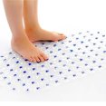 thumbnail image 2 of olkpmnmk Non Slip PVC Bathtub Shower Mat, Anti Mold Tub Floor Liner Mat with Suction Cups and Drain Holes, Bath Tub Accessory for Bathroom Shower Tub Surface, Bathroom Safety Bathing Supplies, 2 of 4